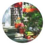 Flower Pots and Red Shutters stickers