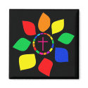 Flower Power 07 magnets