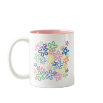 Flower Power 2-Sided Mug by Heard_ Flower Power 2-Sided Mug