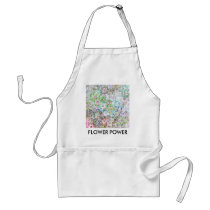 FLOWER POWER aprons by kelgee01 FLOWER POWER aprons