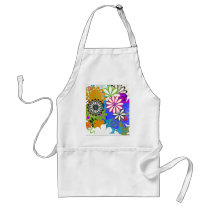 Flower Power! aprons