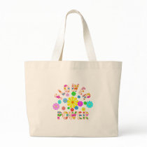 FLOWER Power Canvas Bags