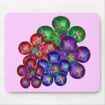 Flower power beauty mousepads