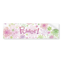 Flower Power bumper stickers by SBeise Flower Power bumper stickers