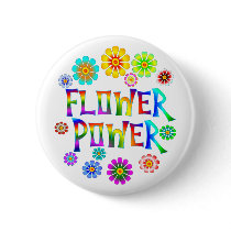 FLOWER POWER BUTTON