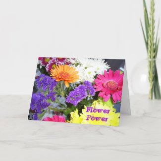 flower power card