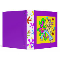 Flower Power Child Binder