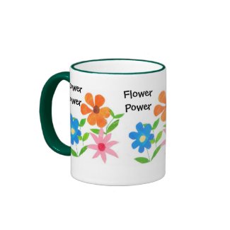 Flower Power Coffee Mug mug