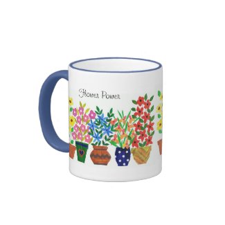 'Flower Power' Coffee Mug mug