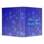 Flower Power Family Photos - Designer Photo Album 3 Ring Binder