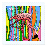 Flower-Power Flamingo Posters
