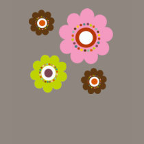 Flower Power Girls Tee Shirt