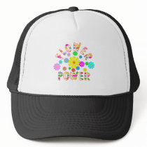 FLOWER Power Trucker Hat