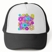 Flower Power Trucker Hat