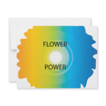 flower power invitations