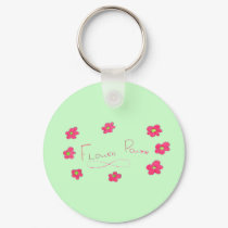 Flower Power keychains by koomoomees Flower Power keychains