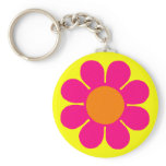 Flower Power Keychains