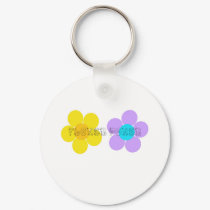 Flower Power keychains
