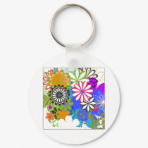 Flower Power! keychains