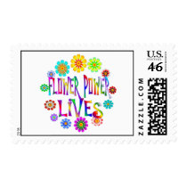 Flower Power Lives Postage Stamp