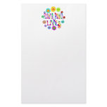 Flower Power Lives Stationery Design
