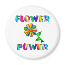 Flower Power Magnet