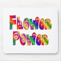 FLOWER POWER MOUSE PAD
