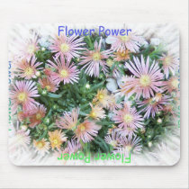 Flower Power mousepads by gettingreen Flower Power mousepads