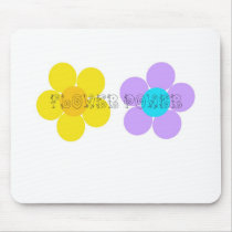 Flower Power Mouse Pads