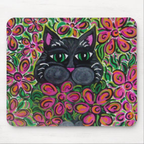 Flower power Mousepad mousepad