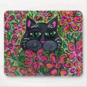 Flower power Mousepad by corbyscats Flower power Mousepad