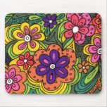 Flower Power Mouse Pad