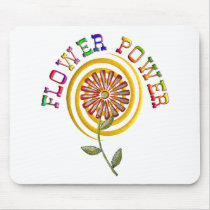 Flower Power Mouse Pad