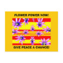 FLOWER POWER NOW! postcards
