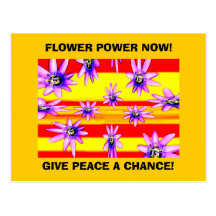 FLOWER POWER NOW! POSTCARDS
