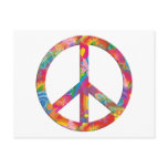 Flower Power Peace Post Cards