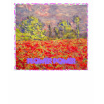 flower power poppy field t shirt