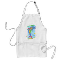 Flower Power Porpoise Aprons