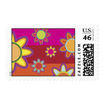 Flower Power postage