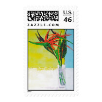 Flower Power Postage Stamps