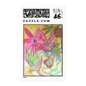 Flower Power postage by shaynabracha Flower Power postage