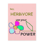 Flower Power Postcard
