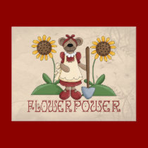 Flower Power postkarten