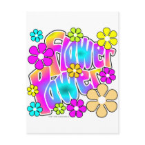 Flower Power Postcards