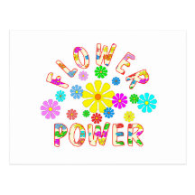 FLOWER Power Postcards