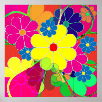 flower power print