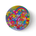 Flower Power Rainbow Pins