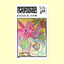 Flower Power S. Bracha 5768 postage