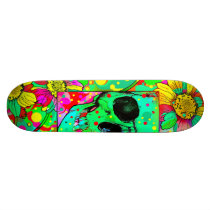 Flower Power Skate Board Decks