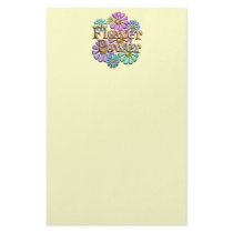 Flower Power Stationery